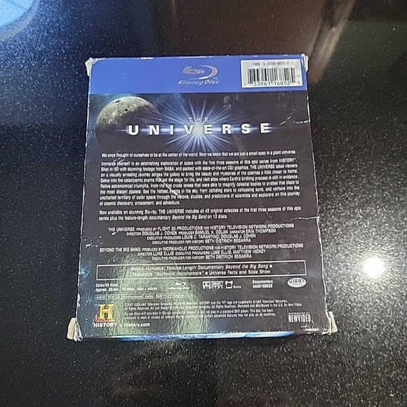 The Universe: The Complete Seasons 1-3 (Blu-ray Disc, 2009, 10-Disc Set) - Picture 2 of 6